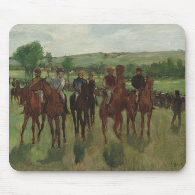 Edgar Degas | The Riders Mouse Pad (Front)
