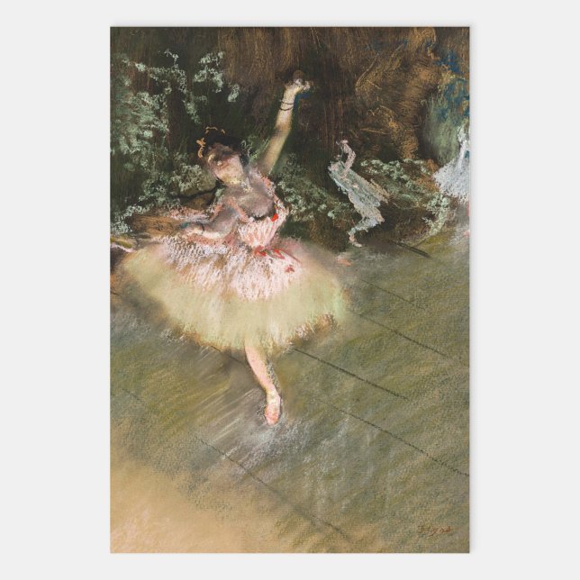 Edgar Degas - The Star 1878 Wrapping Paper Sheet (Creator Uploaded)