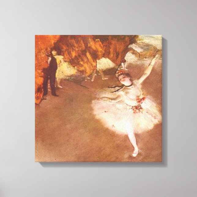 Edgar Degas The Star Canvas Print (Front)