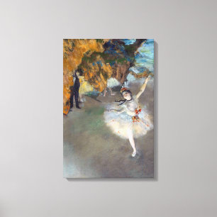 Edgar Degas - The Star / Dancer on the Stage Canvas Print