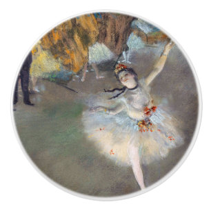 Edgar Degas - The Star / Dancer on the Stage Ceramic Knob