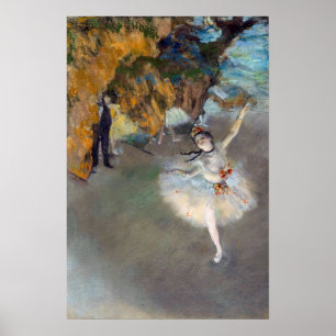 Edgar Degas - The Star / Dancer on the Stage Poster