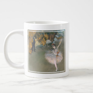 Edgar Degas The Star or Dancer on the Stage Large Coffee Mug