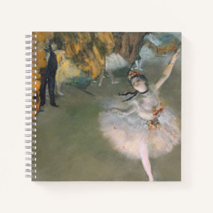 Edgar Degas   The Star or Dancer on the Stage Notebook