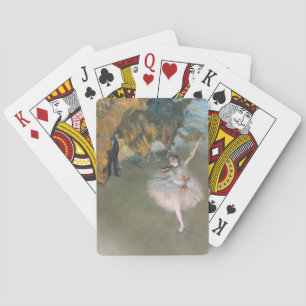 Edgar Degas   The Star or Dancer on the Stage Playing Cards