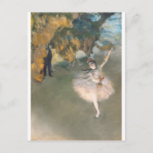 Edgar Degas   The Star or Dancer on the Stage Postcard