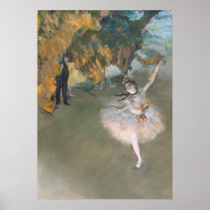 Edgar Degas The Star, or Dancer on the stage Poster