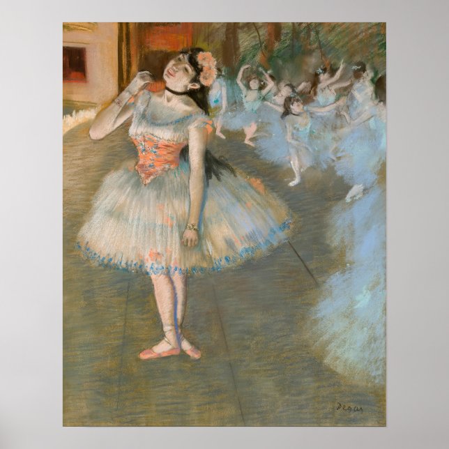 Edgar Degas - The Star Poster (Front)