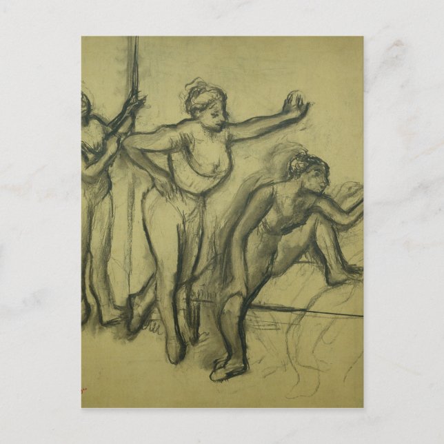 Edgar Degas | Three Dancers, c.1900 Postcard (Front)