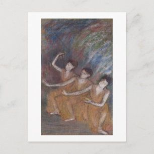 Edgar Degas   Trois Danseuses Postcard