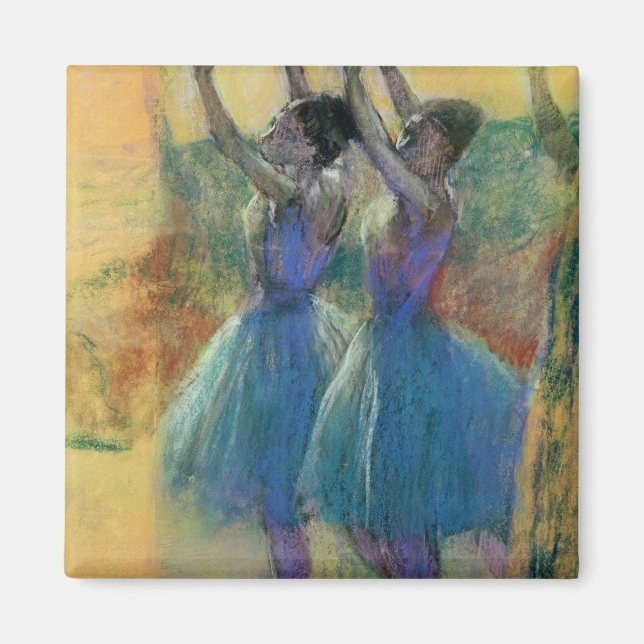 Edgar Degas | Two Blue Dancers Magnet (Front)