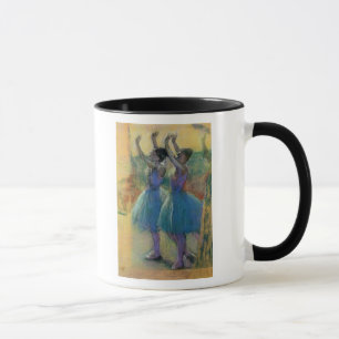 Edgar Degas Two Blue Dancers Mug