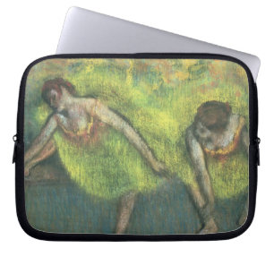 Edgar Degas Two dancers relaxing Laptop Sleeve