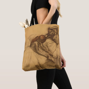 Edgar Degas   Two Dancers Tote Bag