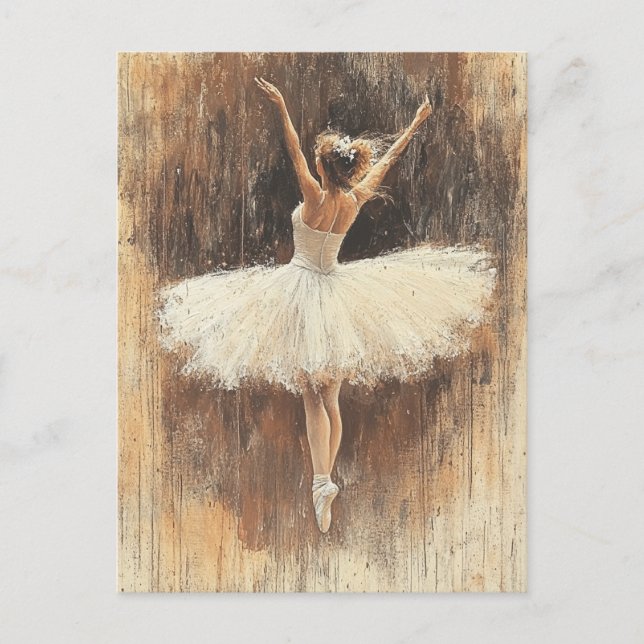 Edgar Degas Vintage Postcard  (Front)