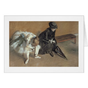 Edgar Degas Waiting, c.1882
