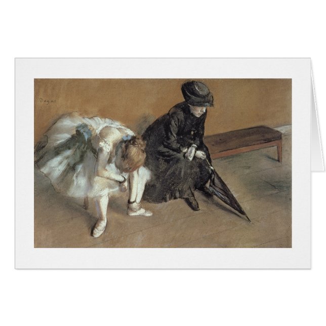 Edgar Degas | Waiting, c.1882 (Front Horizontal)
