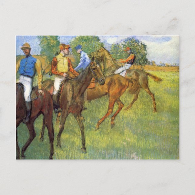 Edgar Degas - Weigh out Postcard (Front)