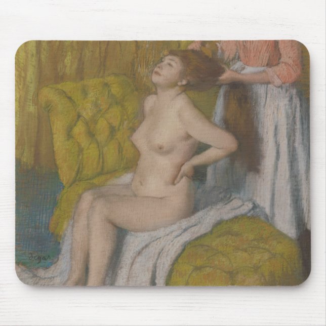 Edgar Degas | Woman Having Her Hair Combed Mouse Pad (Front)