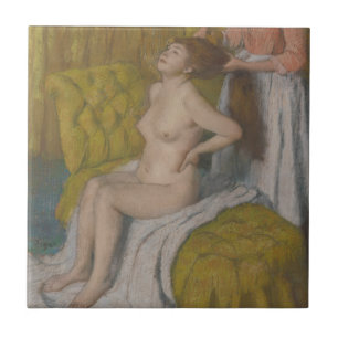 Edgar Degas   Woman Having Her Hair Combed Tile