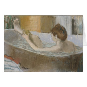 Edgar Degas Woman in her Bath, Sponging her Leg