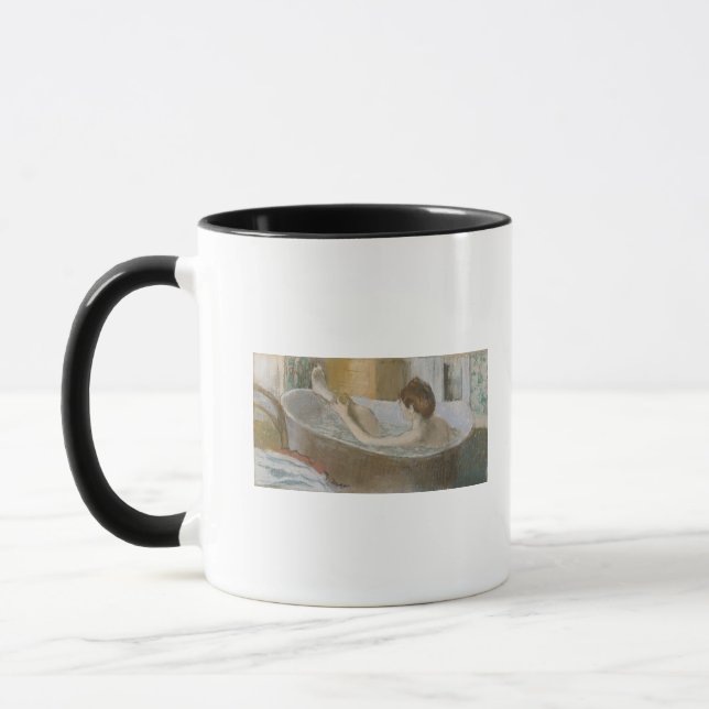 Edgar Degas | Woman in her Bath, Sponging her Leg Mug (Left)