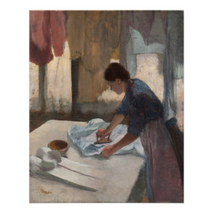 Edgar Degas   Woman Ironing, c.1876-87 Poster