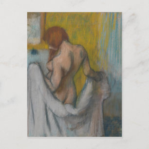 Edgar Degas   Woman with a Towel Postcard