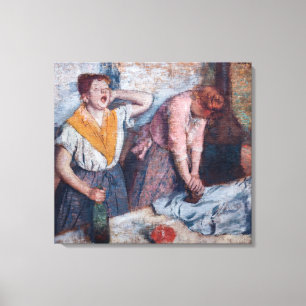 Edgar Degas - Women Ironing Canvas Print