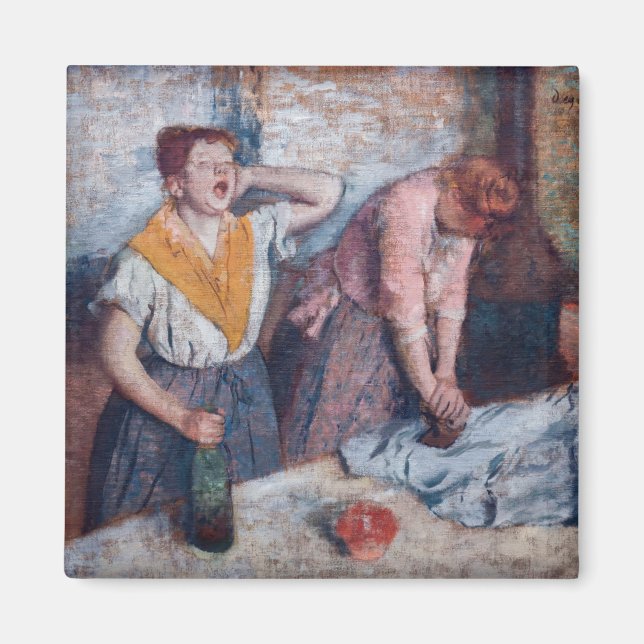 Edgar Degas - Women Ironing Magnet (Front)