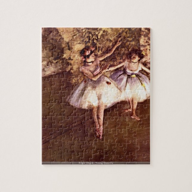 Edgar Degas - Young Dancers puzzle (Vertical)