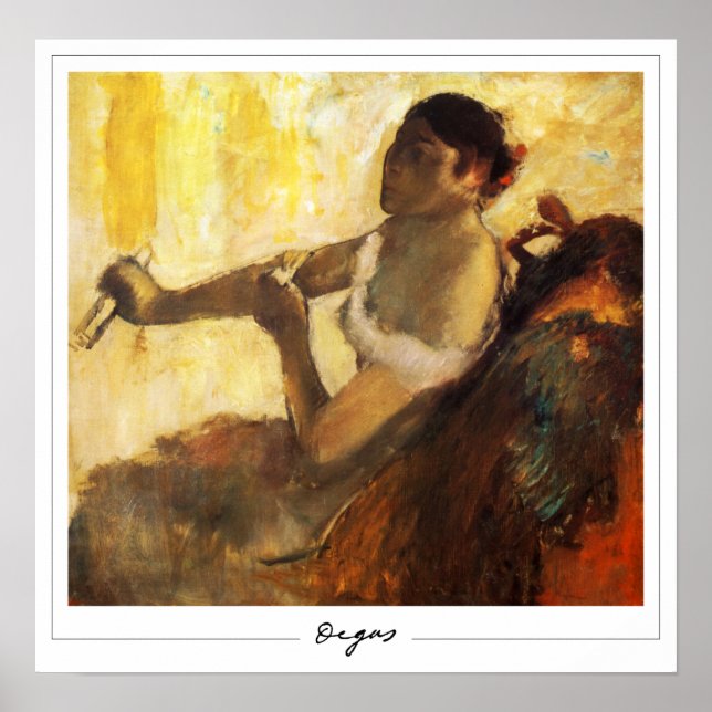 Edgar Degas Zedign Art Affiche #300-2 (Devant)