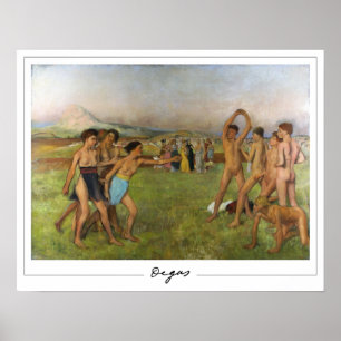 Edgar Degas Zedign Art Poster #139