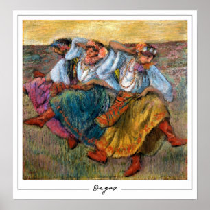 Edgar Degas Zedign Art Poster #6-2