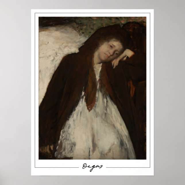 Edgar Degas Zedign Art Poster #7 (Front)