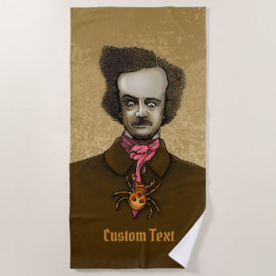 Edgar with Gold Bug Beach Towel