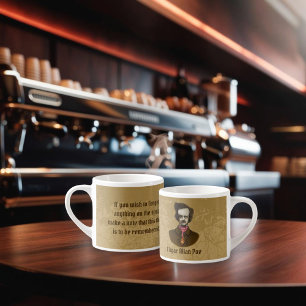 Edgar with Gold Bug Espresso Cup