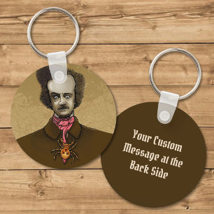 Edgar with Gold Bug Keychain