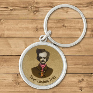 Edgar with Gold Bug Keychain