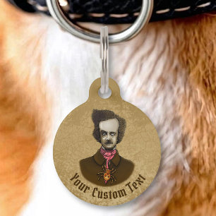 Edgar with Gold Bug Pet Tag