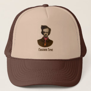 Edgar with Gold Bug Trucker Hat