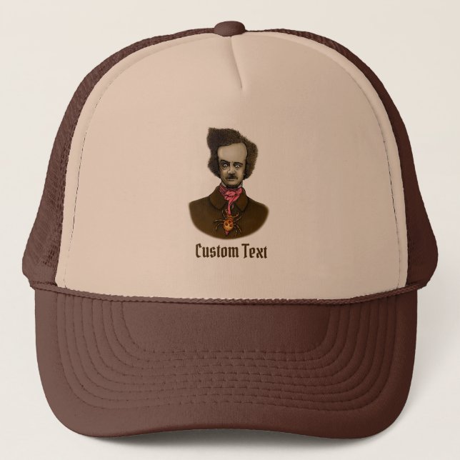 Edgar with Gold Bug Trucker Hat (Front)