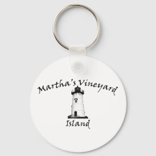 Edgartown Light Keychain
