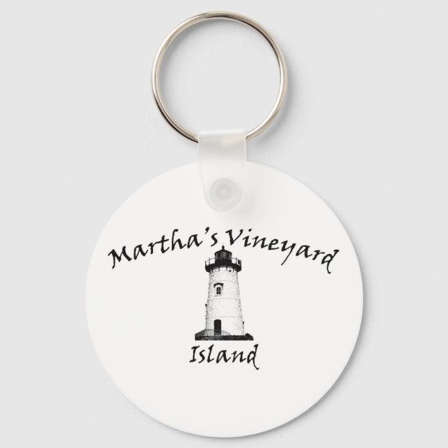 Edgartown Light Keychain (Front)
