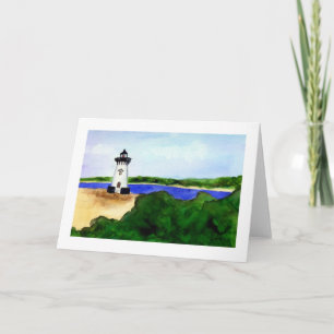Edgartown Lighthouse Greeting Card