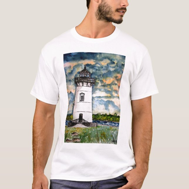 Edgartown Lighthouse Marthas Vineyard Shirt (Front)