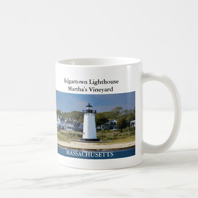 Edgartown Lighthouse, Massachusetts Mug (Right)