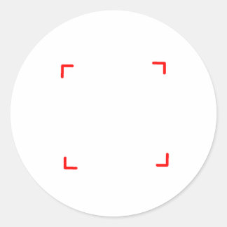 edge classic round sticker