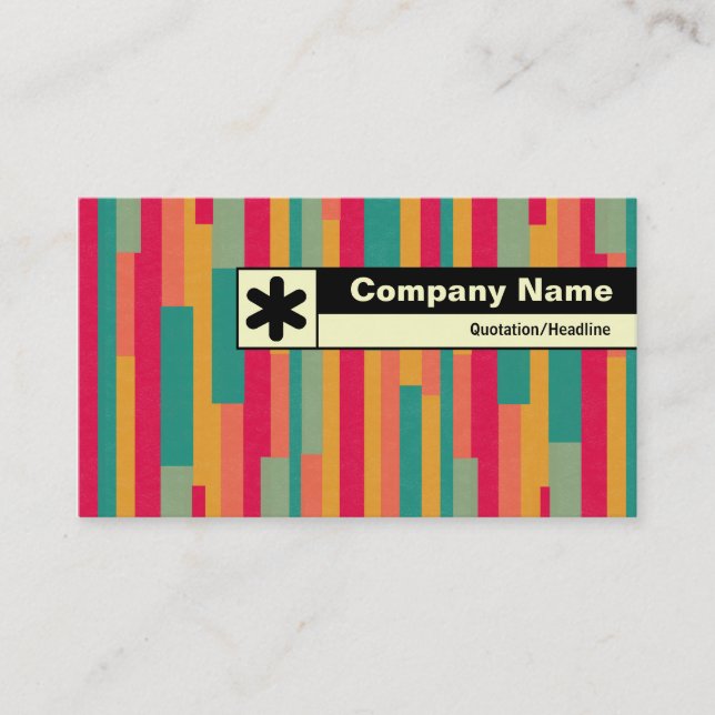 Edge Labelled - Abstract 240113 Business Card (Front)