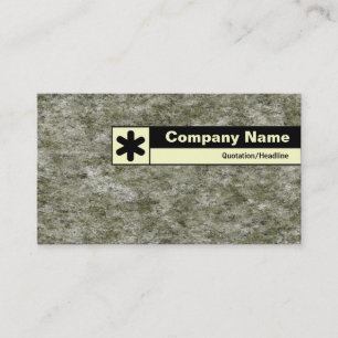 Edge Labelled - Digital Granite Business Card
